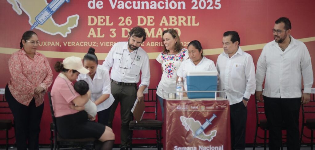 inicia semana nacional de vacunación 2025