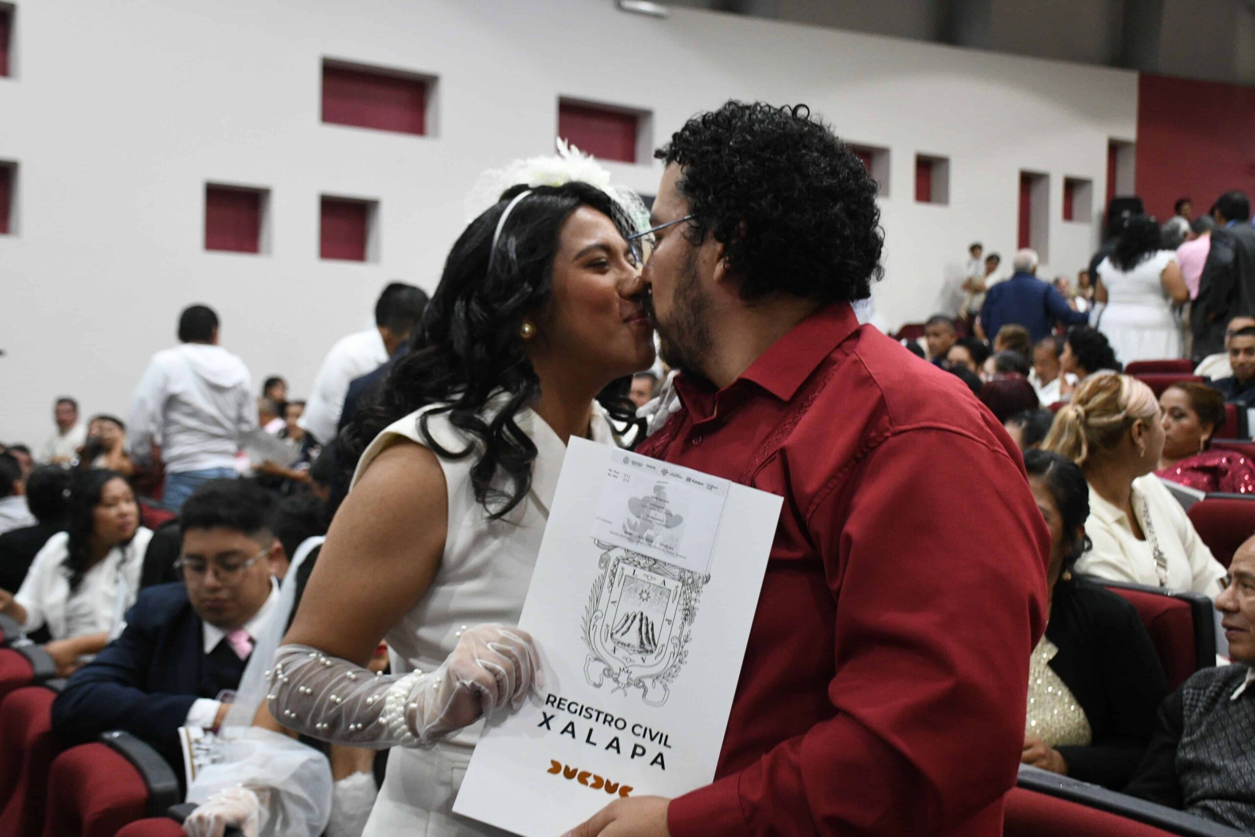 El amor se formaliza en Veracruz