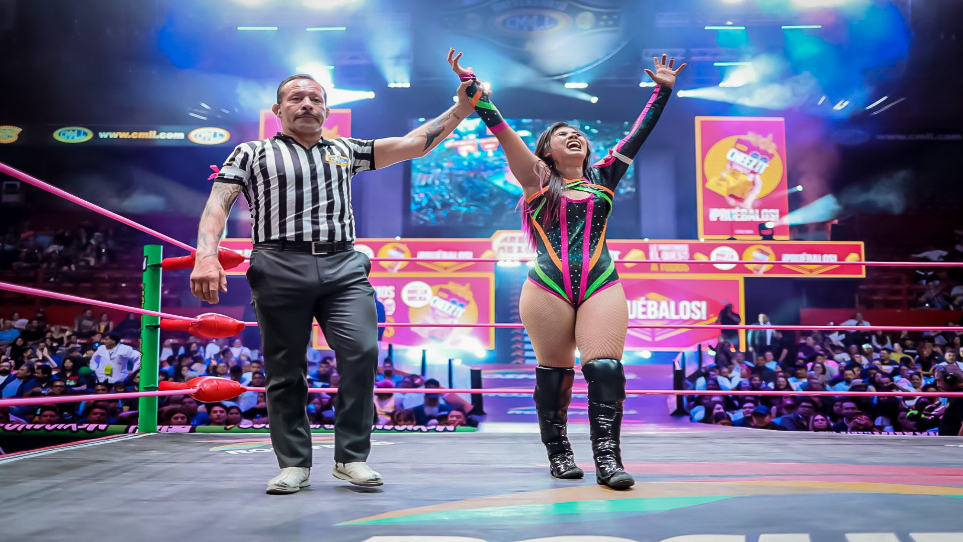 Luchadora chilena denuncia tocamientos indebidos