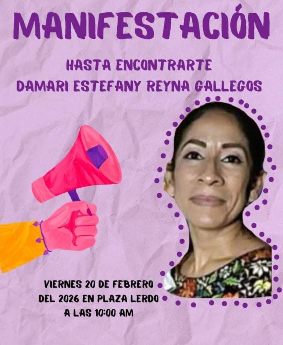 FAMILIARES DE DESAPARECIDA EN VERACRUZ EXIGEN A LAS AUTORIDADES TOMAR CARTAS EN EL ASUNTO