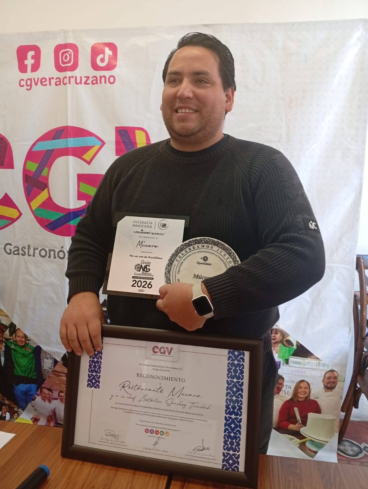 RESTAURANTE XALAPEÑO “MÚCURA” DENTRO DE LOS MEJORES 250 DE MÉXICO