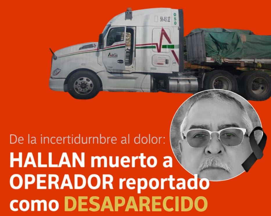 ¡De última hora! Localizan sin vida a chofer desaparecido