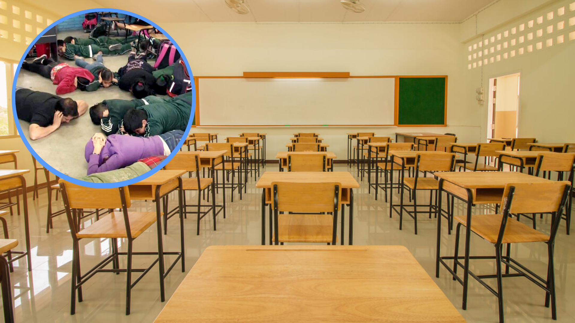 Ataque en escuela deja un muerto y dos heridos