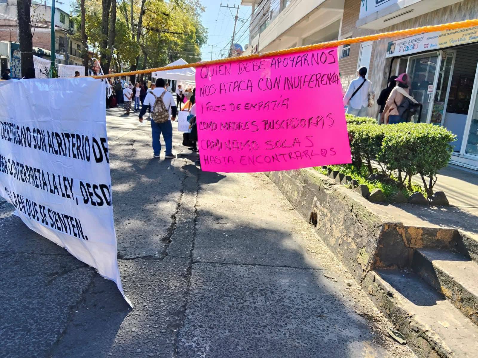 Familiares de desaparecidos exigen respuestas en Xalapa