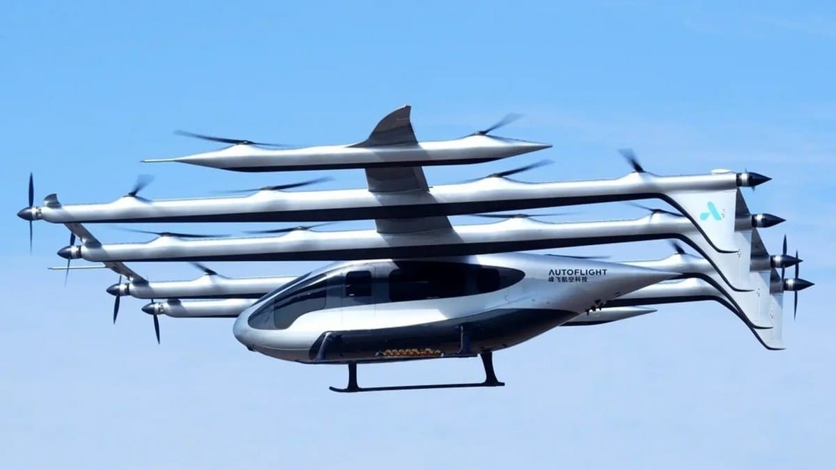 China desarrolla aeronave eléctrica para 10 pasajeros