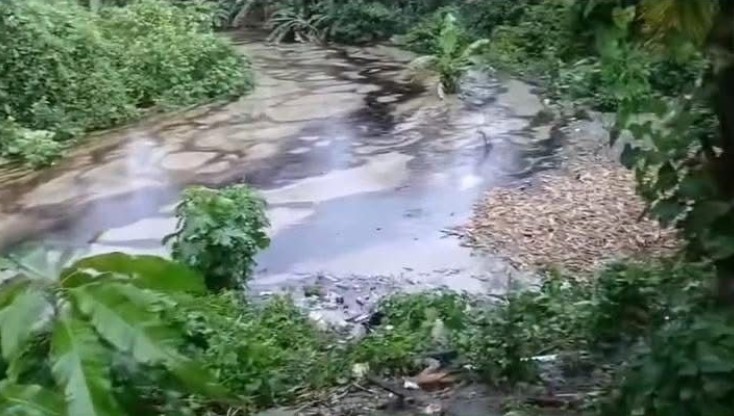 Hidrocarburo ahora en arroyos de Coatzintla y Poza Rica