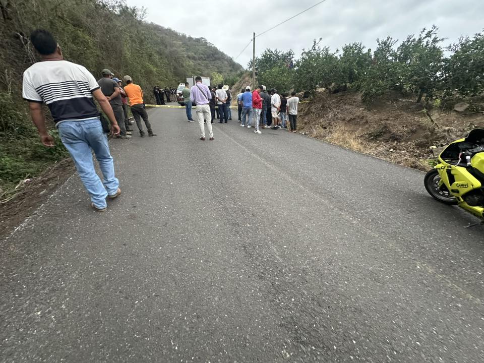 Accidente mortal en carretera de Naolinco