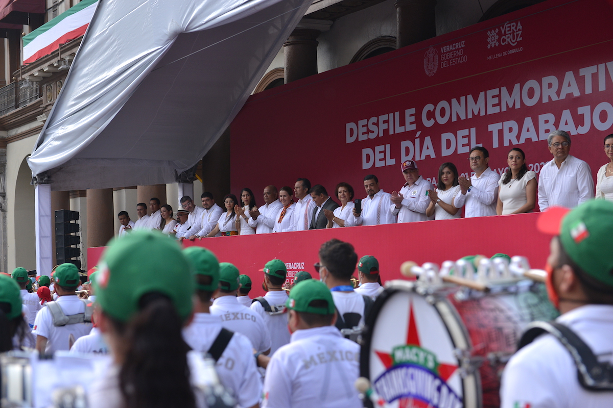 Desfile del Día del Trabajo provocará cierres en el centro de Xalapa