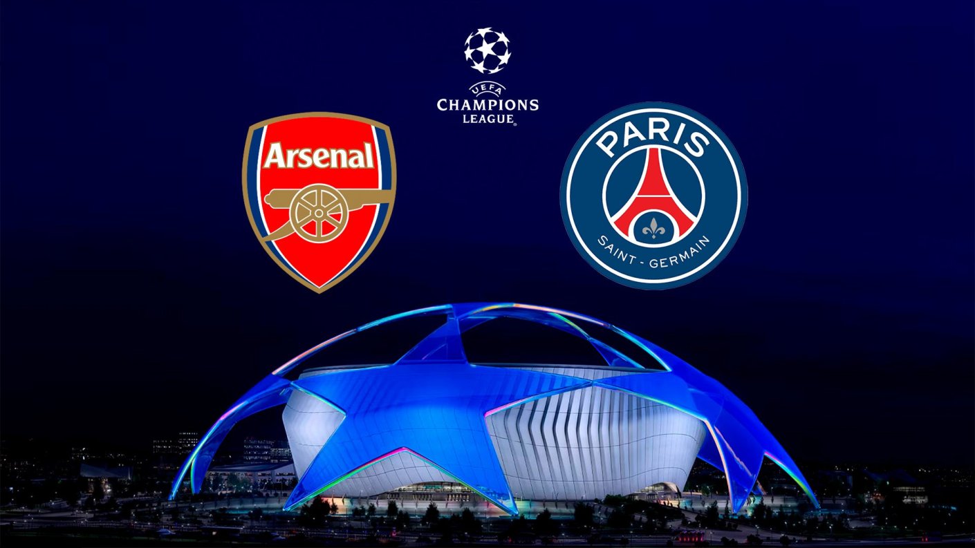 Arsenal vs PSG: la gran final de la Champions League