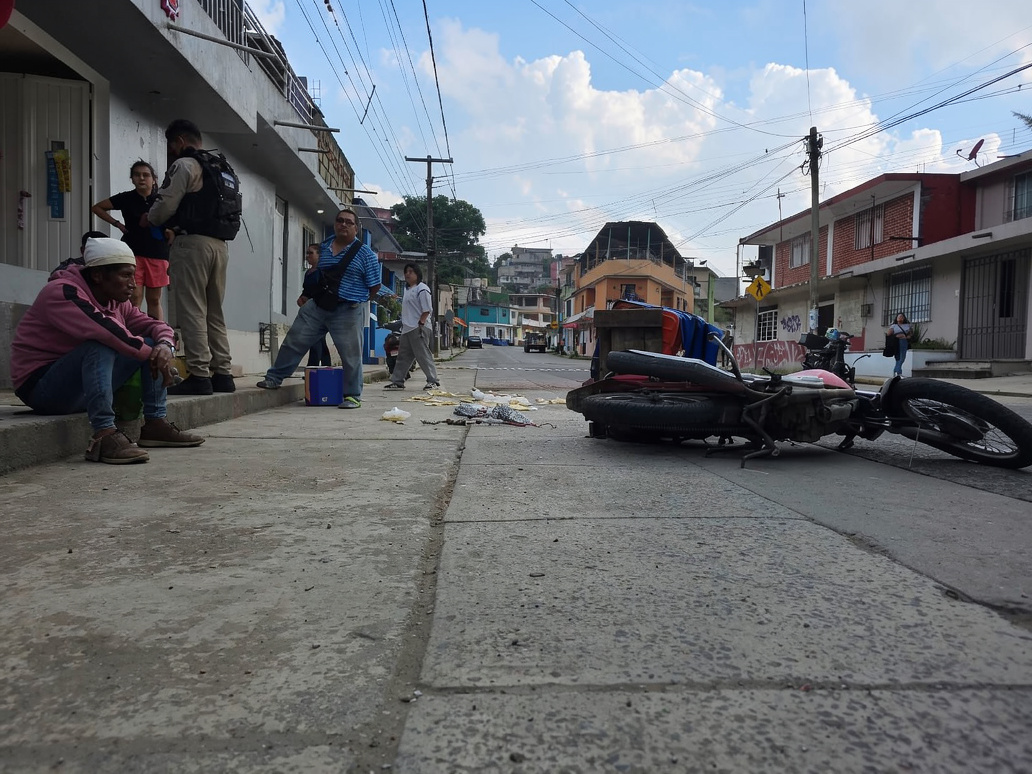 Fuerte accidente en la Rafael Hernández Ochoa