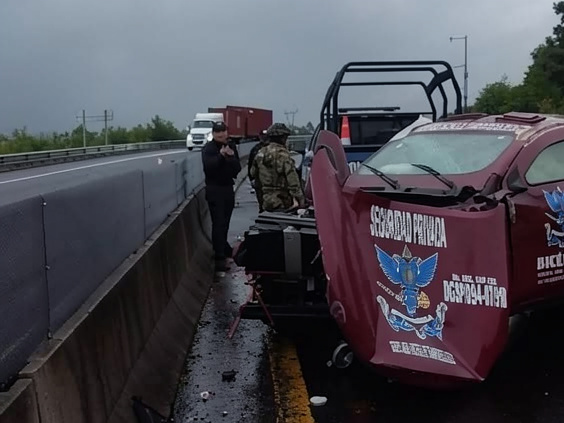 Accidente en la Xalapa-Perote deja a un hombre lesionado